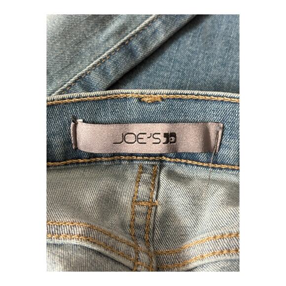 Joe's Jeans straight crop Mid-Rise Distressed Denim size 25 - Picture 4 of 6